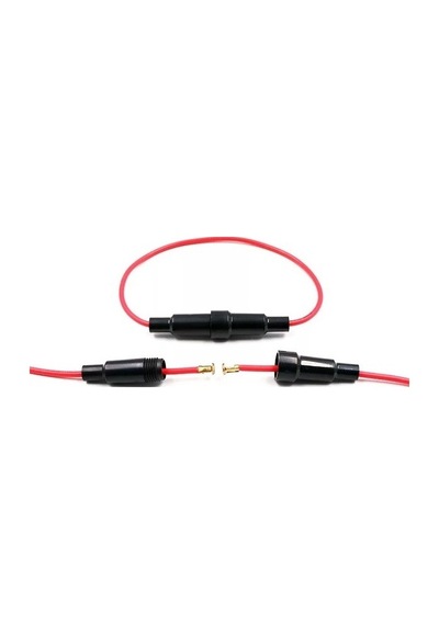 Ic-237C-2 Fuse 6X30 Kablolu Siyah Büyük Cam Siğorta Yuvası Oto 1 Adet