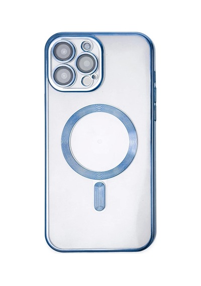 Apple iPhone Uyumlu  14 Pro Uyumlu Kılıf Kross Magneticsafe Kapak - Sierra Blue
