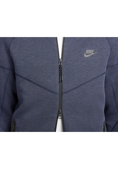 Nike Sportswear Tech Fleece Windrunner Full-zip Hoodie Erkek Sweatshirt-fb2921-473 Lacivert