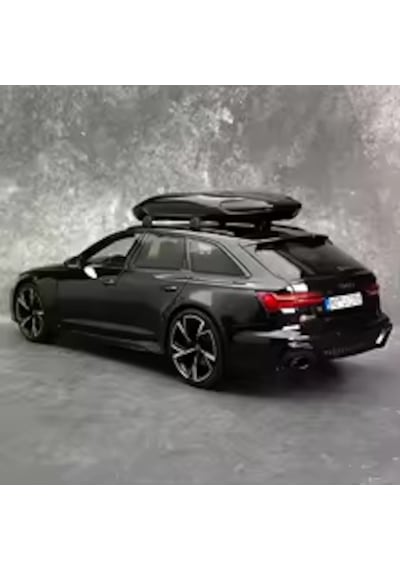 1:18 Ölçek Audi A6 Rs Diecast Metal Lisanslı Model Araba - Siyah