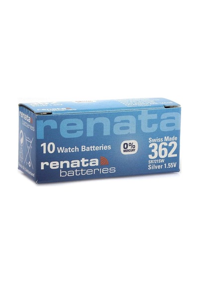 Renata 362 Sr721sw 1.55v Alkalin Saat Pili 10 Adet Evimdeyokyok