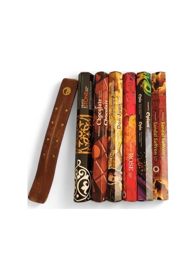 Black Stone, Chocolate, Don Juan, Rose, Optium, Sandalo Hediyeli 6x20 Tütsü