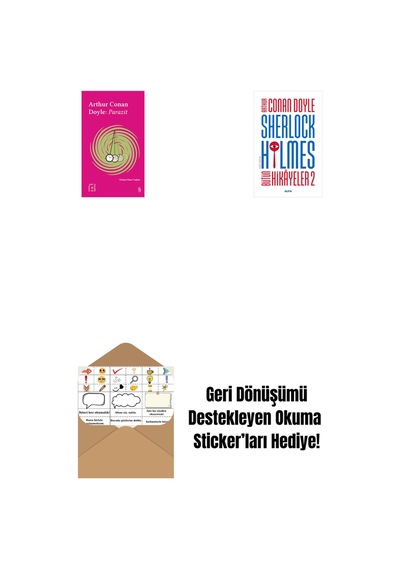 Everest Açıkhava 37 - Parazit + Sherlock Holmes - Bütün Hikayeler 2 + Okuma Sticker'ları