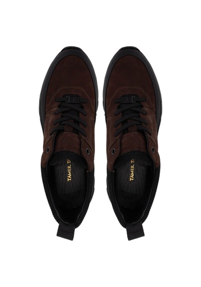 Tamer Tanca Erkek Hakiki Deri Kahverengi Sneakers & Spor Ayakkabı 298 3256-25283 Erk Ayk Sk25-26 Kahve Dante Kahve