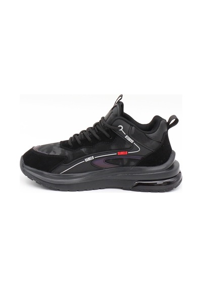 Gamelu Went Siyah Fashion Air Taban Erkek Sneakers