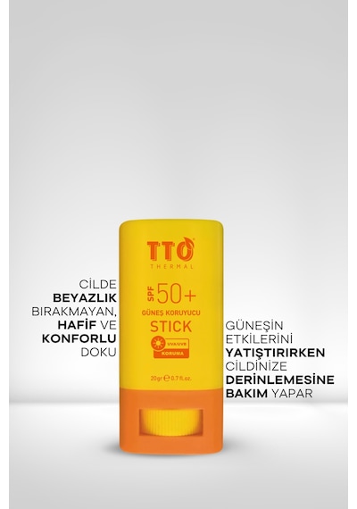Tto Güneş Koruyucu Stick 50Spf Uva Uvb Koruma