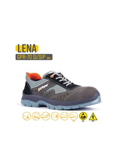 Gripper İş Ayakkabısı - Lena Gpr- 70 S1 Dark Gray