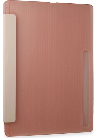 Samsung GalaxyUyumlu X910 Tab S9 Ultra 14.6 Kılıf Kalemlikli Mars Tablet Kılıfı - Rose Gold Diğer