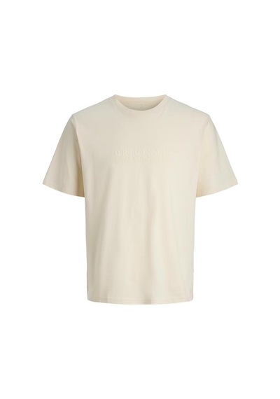 Jack & Jones Jack&jones Cat Skills Minimal Erkek Bej Tişört Bej