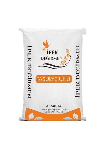 İpek Değirmen Fasulye Unu 25 kg Toptan Çuval Taze Doğal Glutensiz Yüksek Proteinli Vegan Katkısız Saf