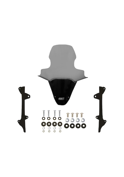 Gp Kompozit Honda Pcx 125 / 150 2025-2026 Uyumlu Elcikli Ön Cam Füme M