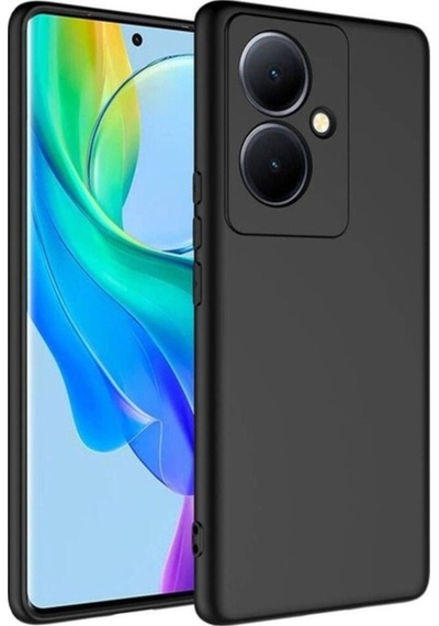 Vivo V29 Lite 5g Kılıf Zore Mara Lansman Kapak Siyah