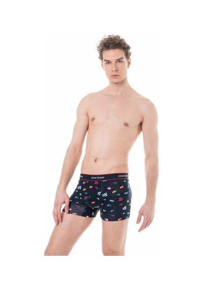John Frank Üçlü Feel Good Boxer (488750076) Çok Renkli