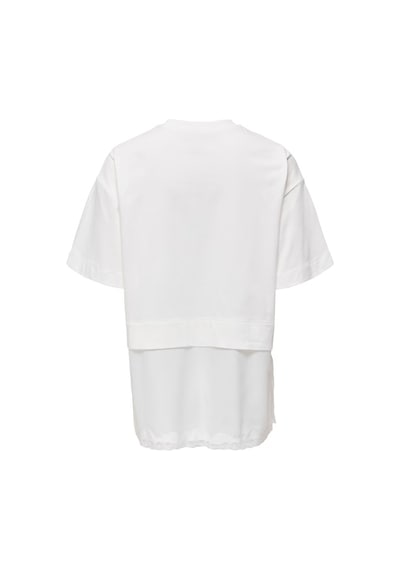 Only Onlmexa Pamuklu Regular Fit Dantel Detaylı T Shirt Bayan T Shirt 15382176 Ekru