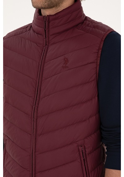 U.s. Polo Assn. Erkek Plum Yelek Dokuma 50310045-vr177 New Plum U.s. Polo Assn. Erkek Plum Yelek Dokuma 50310045-vr177 New Plum