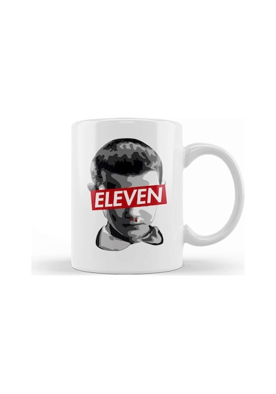 Stranger Things Eleven Kupa Bardak Porselen No10490 Karışık