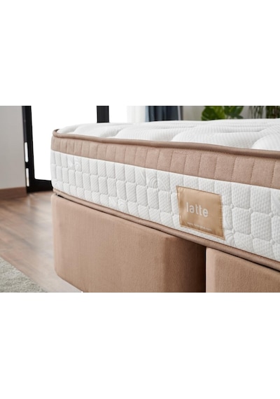 Nironyatak Niron Latte 100X200 Tek Kişilik Yatak Full Ortopedik Sert Yatak