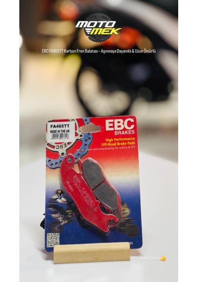 Ebc Fa465tt Karbon Fren Balatası Aşınmaya Dayanıklı & Uzun Ömürlü