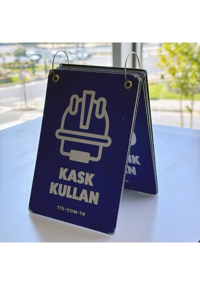Isg Alüminyum Uyarı Levhası Seti 13x18cm, 8 Adet