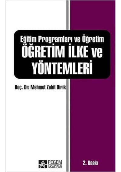 Eğitim Programları Ve Öğretim Öğretim İlke Ve Yöntemleri
