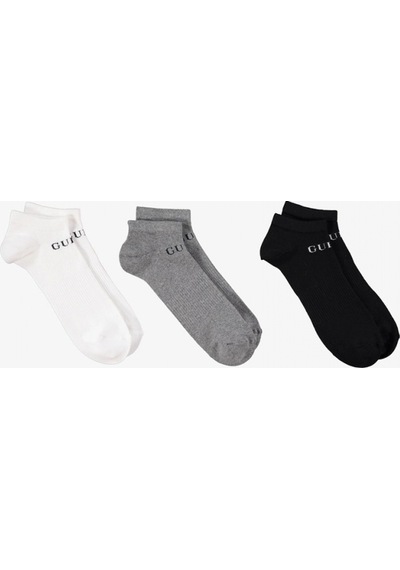 Guess 3'lü Paket Erkek Çok Renkli Çorap U4yg50z3f60-fj3m
