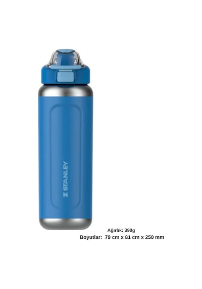 Stanley Wellspring Bottle 0,70 Lt Kilitli Kapak Matara mavi