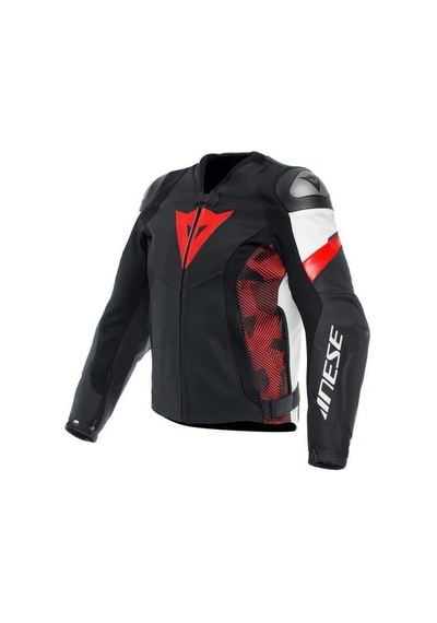 Dainese Daınese Avro 5 Black Red Lava Whıte Ceket Renkli