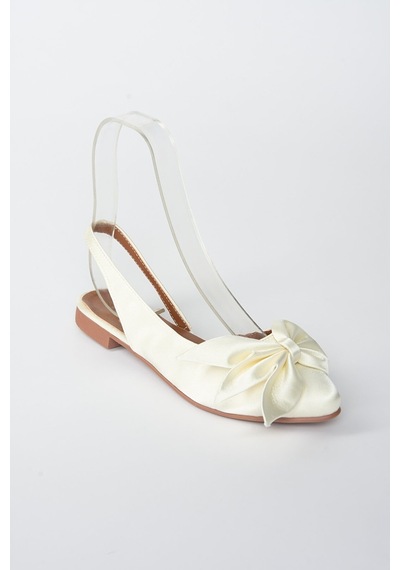 Fox Shoes H726809004 Kadın Babet Bej