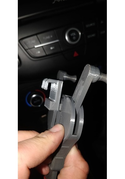 2011-2018 Ford Focus Telefon Tutucu Havalandırma Klipsi Adaptörü