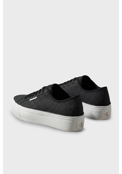 Calvin Klein Logolu Platform Sneaker Ayakkabı Hw0hw03265beh Bayan Ayakkabı Hw0hw03265 Beh Siyah