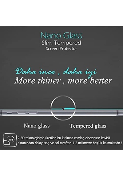 Xiaomi Poco M6 5g Nano Glass Cam Ekran Koruyucu Poco M6 5g İle Uyumlu Ekran Koruyucu - Şeffaf