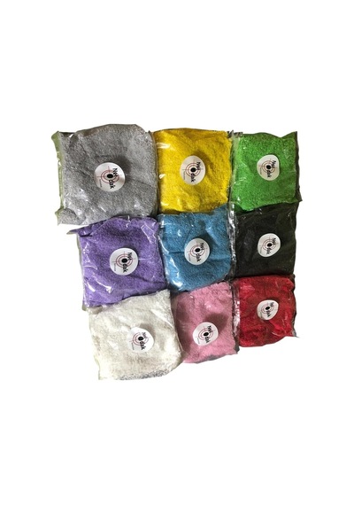 Netkonsantrasyon Renkli Dekoratif Kum Oyuncak Kumu 5 Paket Kalsit Silis Bahçe Dekor Saksı Terraryum Kum 3,5 Kg