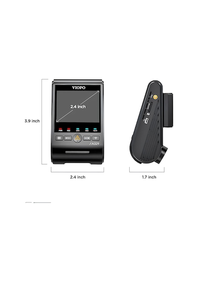 Viofo A329 4k Hdr Sony Starvis 2 Sensörlü Wi-fi 6 Ssd Destekli Gps'li Araç Kamerası