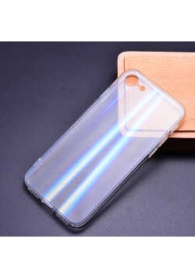 Apple Uyumlu iPhone Se 2022 Kılıf Zore Rainbow Kapak Renksiz