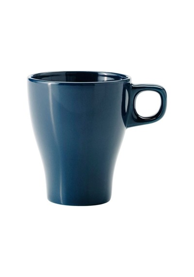 Ikea Fargrık Nescafe Çay Kahve Fincan Kupa Lacivert 25 Cl 11 Cm