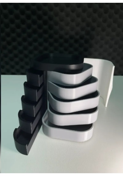 Masaüstü Organizer 3d Baskı Çok Bölmeli Düzenleyici Çok Renkli