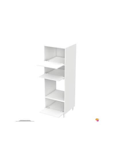Modilayn Qen 60x186x56 Cm Boyutunda Ankastre Mutfak Kiler Dolabı - Geniş Hacimli Ve Fonksiyonel Beyaz Modilayn Qen 60x186x56 Cm Boyutunda Ankastre Mutfak Kiler Dolabı - Geniş Hacimli Ve Fonksiyonel Beyaz