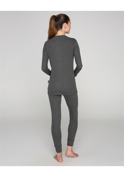 Thermoform Artica Unisex Termal İçlik Set  Antrasit Koyu Gri