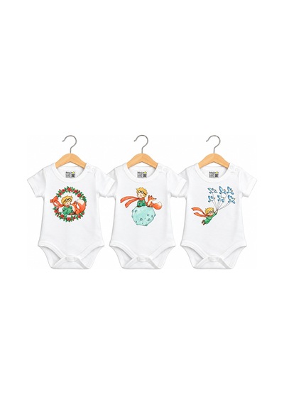Babylimon Pamuklu Bebek Body - 3'lü Küçük Prens Badi - Bebek Zıbın Badi - Yazılı Zıbın Beyaz - 936529718 Beyaz Babylimon Pamuklu Bebek Body - 3'lü Küçük Prens Badi - Bebek Zıbın Badi - Yazılı Zıbın Beyaz - 936529718 Beyaz