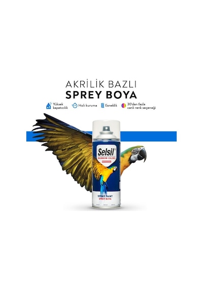 Selsil Rainbow 400 ML Trafik Sarı