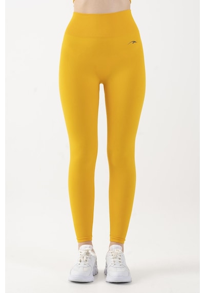 Maraton Active Slimfit Kadın Training Sarı Tayt 812057-sarı Sarı