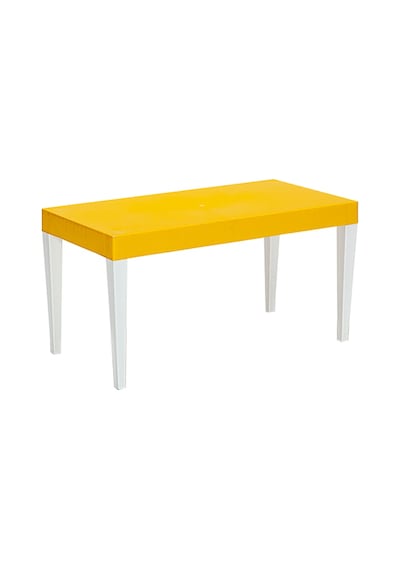 Junior Dikdörtgen Ergonomik Konforlu Kreş Çocuk Masası - Sarı