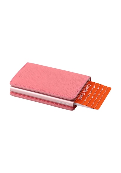 Walsmart Book Floater Akıllı Mekanizmalı Deri Cüzdan Pembe
