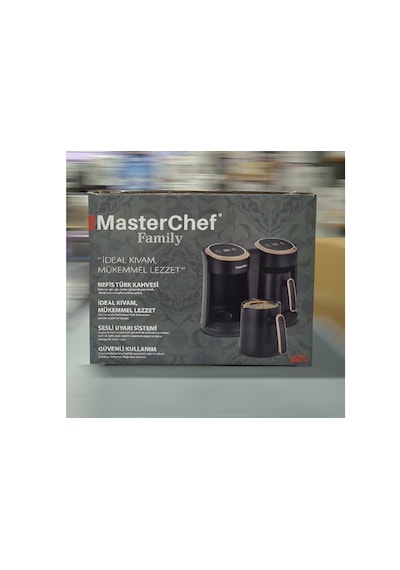 Masterchef Family İkili Tük Kahvesi Makinesi