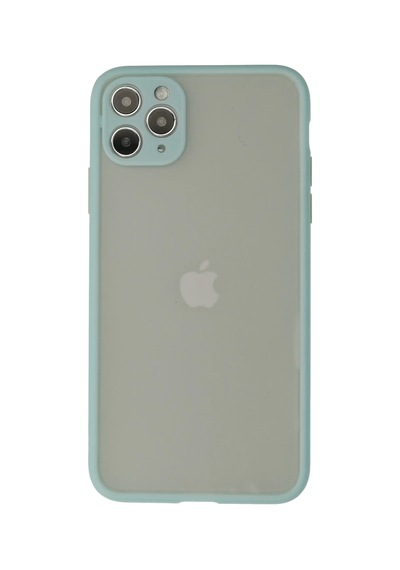 Apple İphone 12 Pro Max Kılıf Montreal Silikon Kapak - Turkuaz 0.2M-Çok Renkli