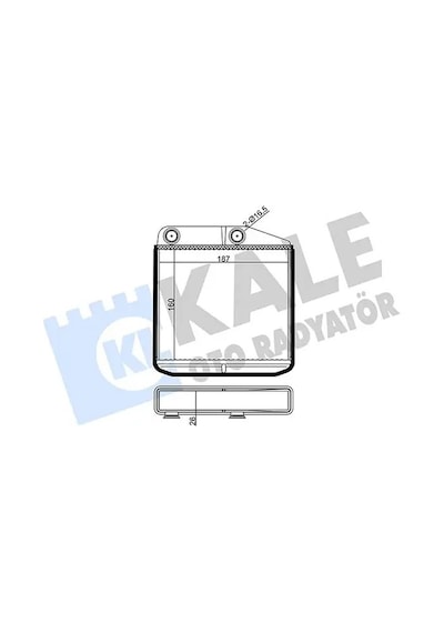 Opel Corsa E Kalorifer Petegi 1.0 2014-2015 Kale 346850