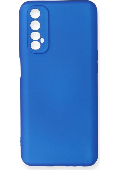 Ilkeshop Newface Realme 7 Kılıf First Silikon - Mavi