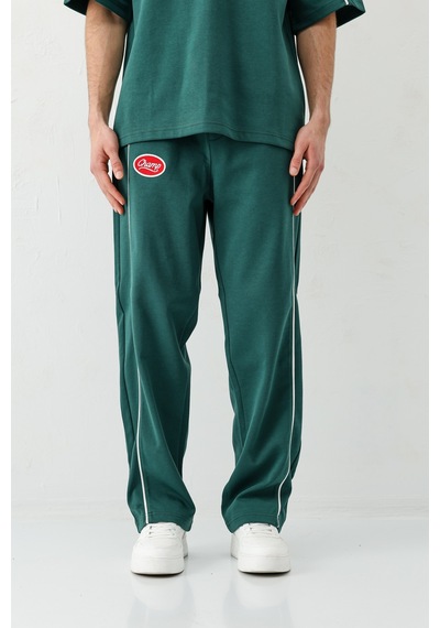 Oversize Baskılı Eşofman Takım V90-21 Çok Renkli