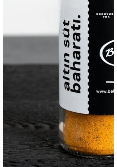 Baharat Dükkanı Altın Süt 50gr Cam Açık Bej