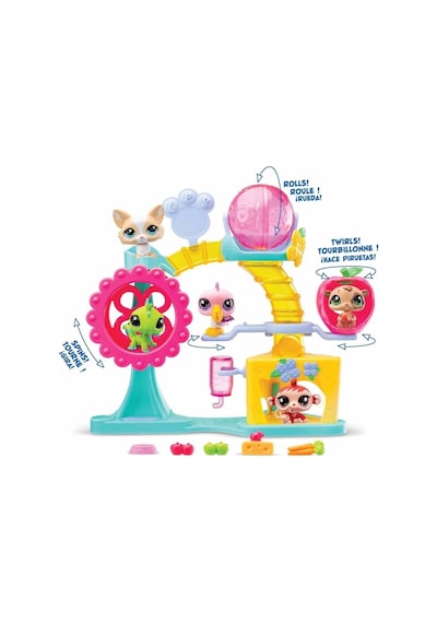 5196 Littlest Pet Shop Minişler Eğlence Fabrikası Oyun Seti S1 -sunman Standart
